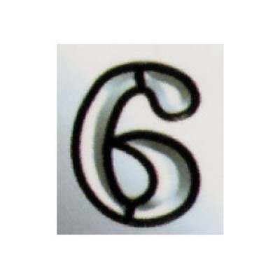 Number "6"