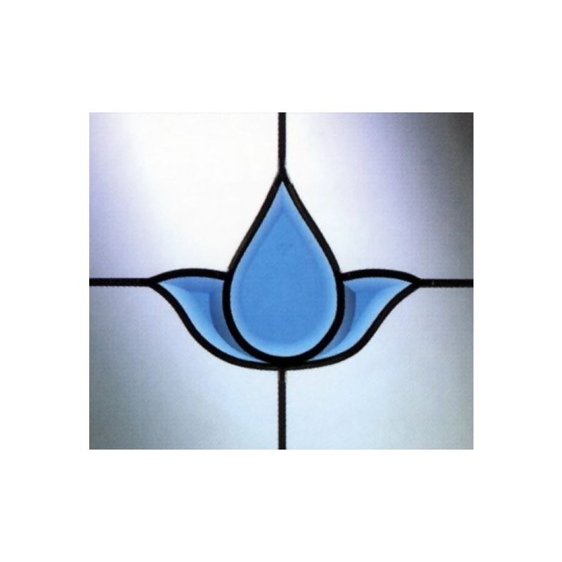 Fanlight Bevels Blue