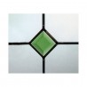 Green Bevel Patrat