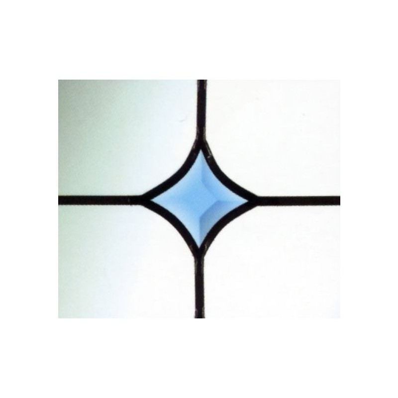 Blue Curved Bevel