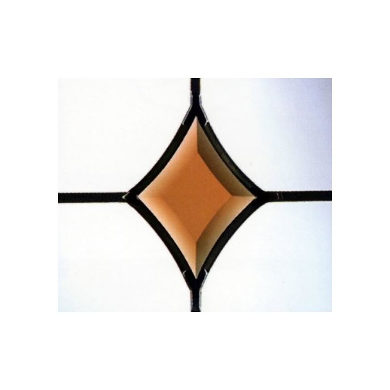 Brown Curved Diamond Bevel