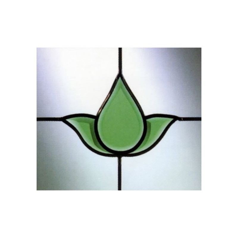 Fanlight Bevels Green