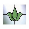 Fanlight Bevels Green