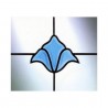 Fanlight Bevels Blue