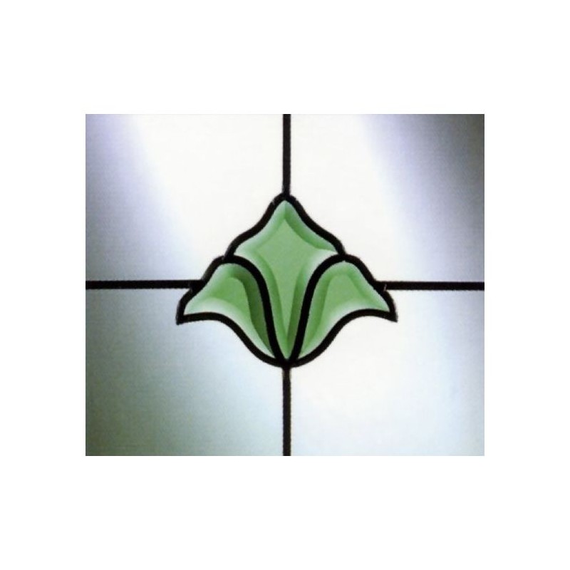Fanlight Bevels Green