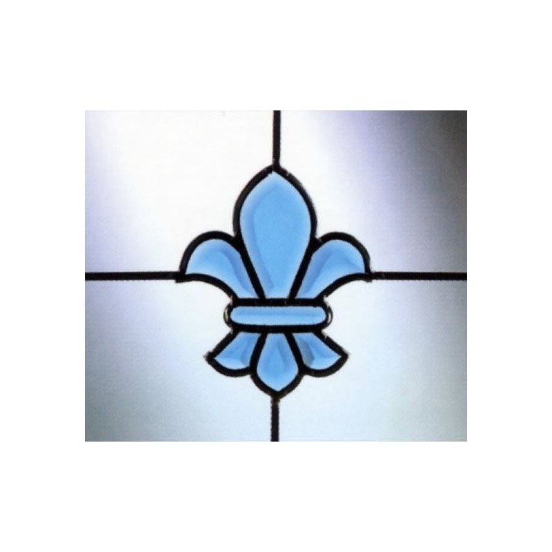 Fanlight Bevels Blue