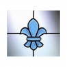 Fanlight Bevels Blue