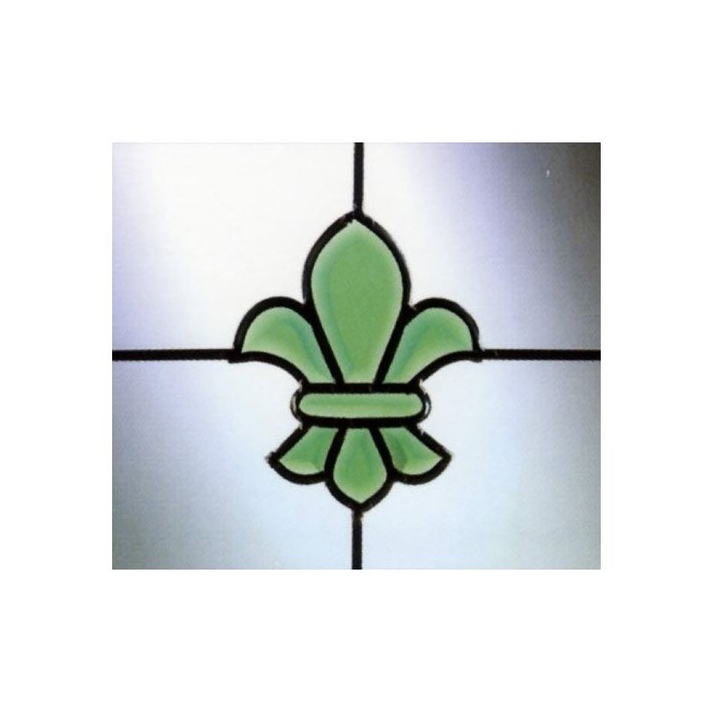 Fanlight Bevels Green