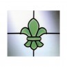 Fanlight Bevels Green
