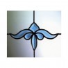 Fanlight Bevels Blue
