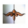 Fanlight Bevels Brown