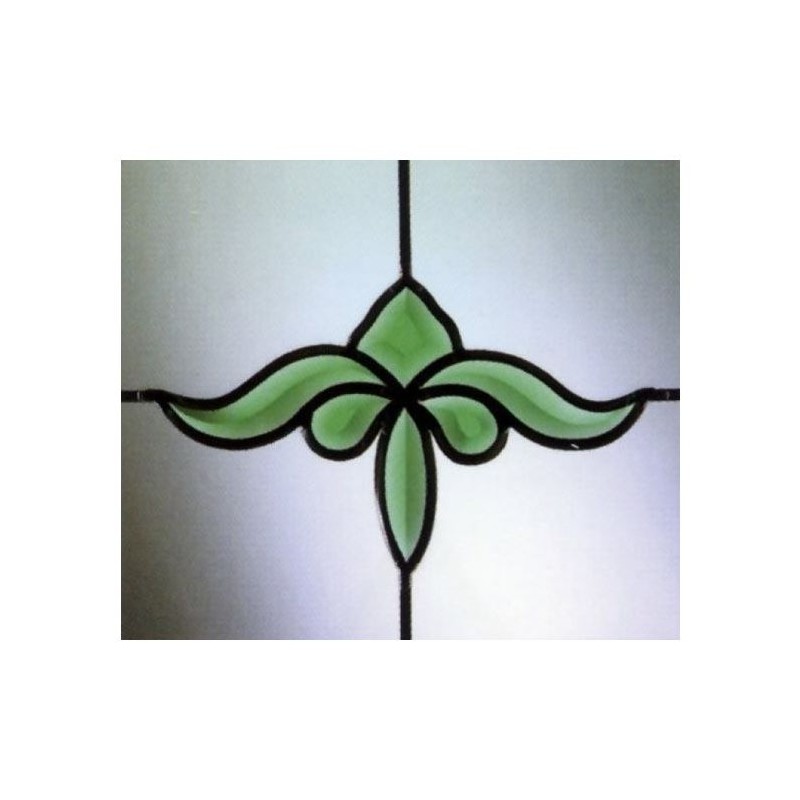 Fanlight Bevels Green