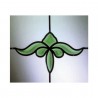 Fanlight Bevels Green